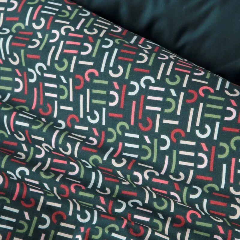 POSTEĽNÉ OBLIEČKY ESPRIT 06 220X200 CM ZELENÉ
