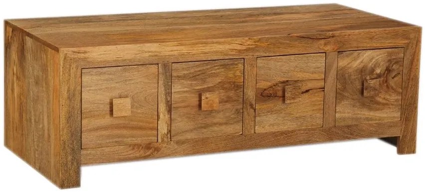 furniture-nabytek.cz - Konferenční stolek mangové dřevo 110x40x60