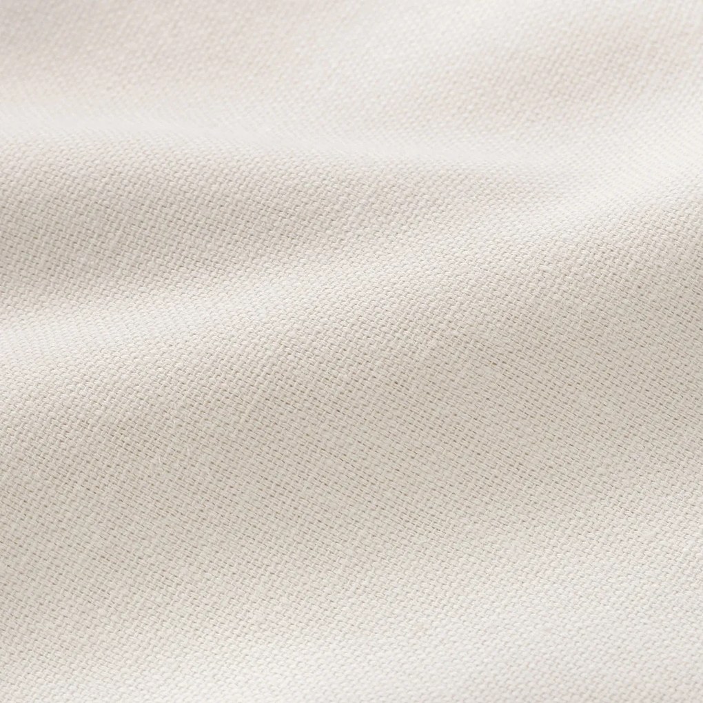 Goldea napínacia plachta z ľanovej zmesi - slonová kosť 200 x 200 cm
