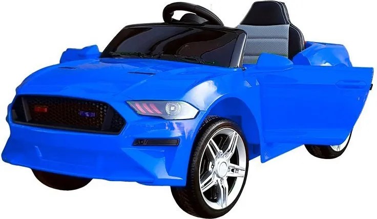 LEAN CARS Elektrické športové autíčko BBH-718A, LED, MP3, diaľkové ovládanie, modré