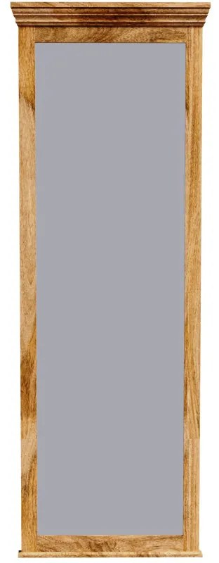 Zrkadlo Guru 60x170 indický masív mango Mango natural
