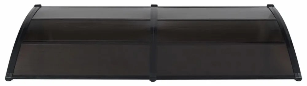 Strieška nad dvere 240 x 100 cm polykarbonát Dekorhome
