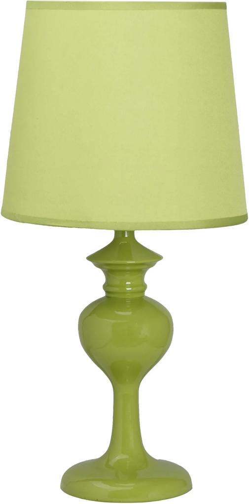 Candellux Berkane stolová lampa 1x40 W zelená 41-11725