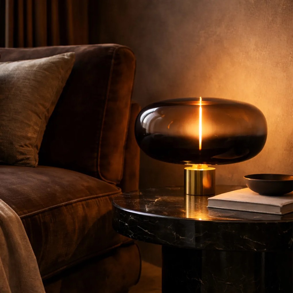 E27 LED žiarovka P215 dymová 3,4W 60lm 1800K