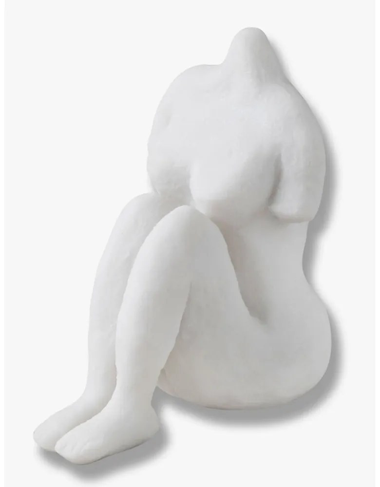 Soška z polyresínu (výška 14 cm) Sitting Woman – Mette Ditmer Denmark