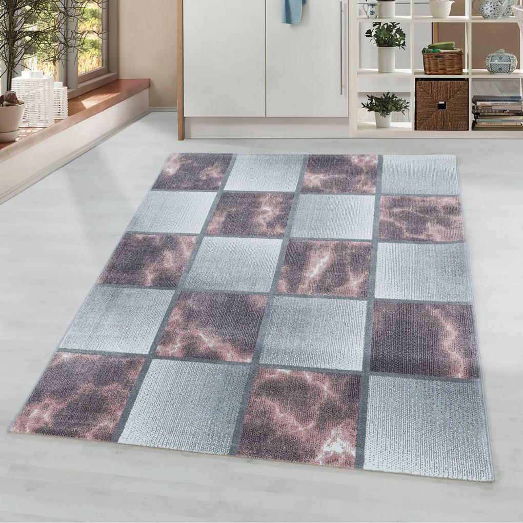 Ayyildiz koberce Kusový koberec Ottawa 4201 rose - 80x250 cm
