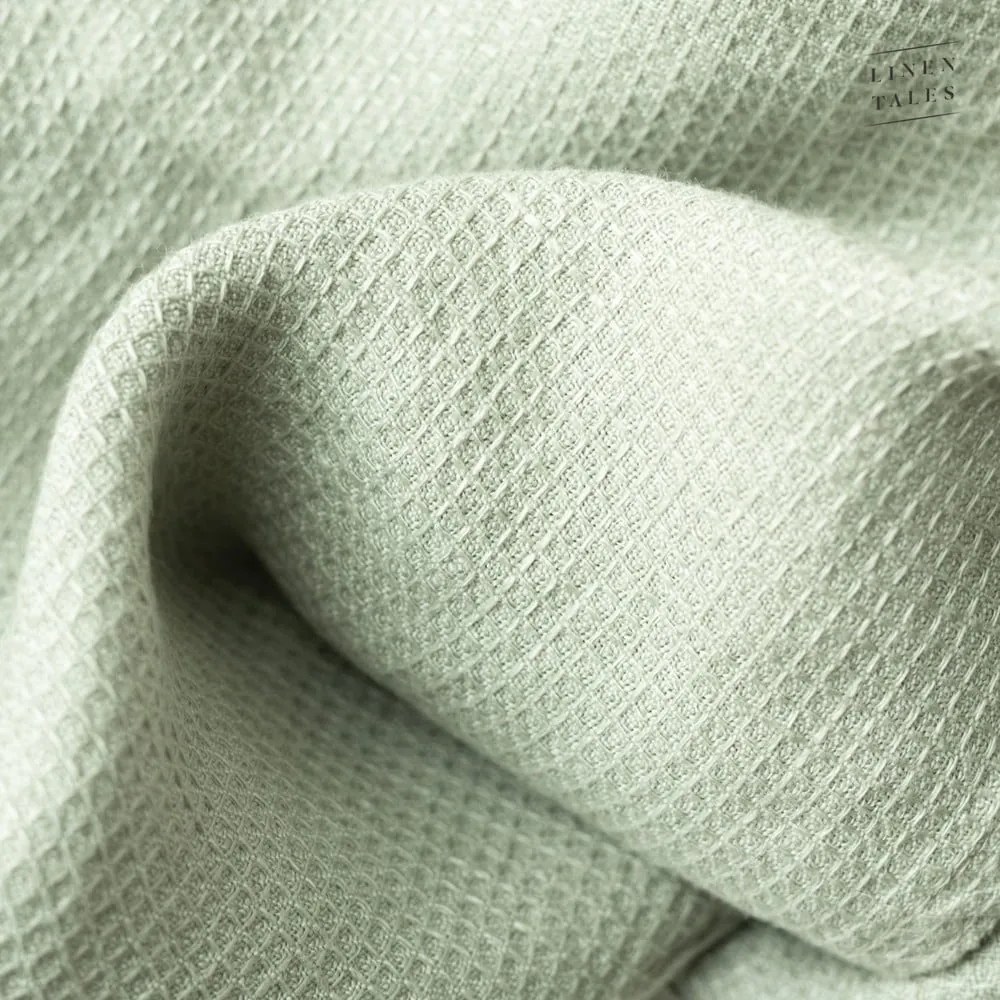 Zelený ľanový uterák 30x30 cm - Linen Tales