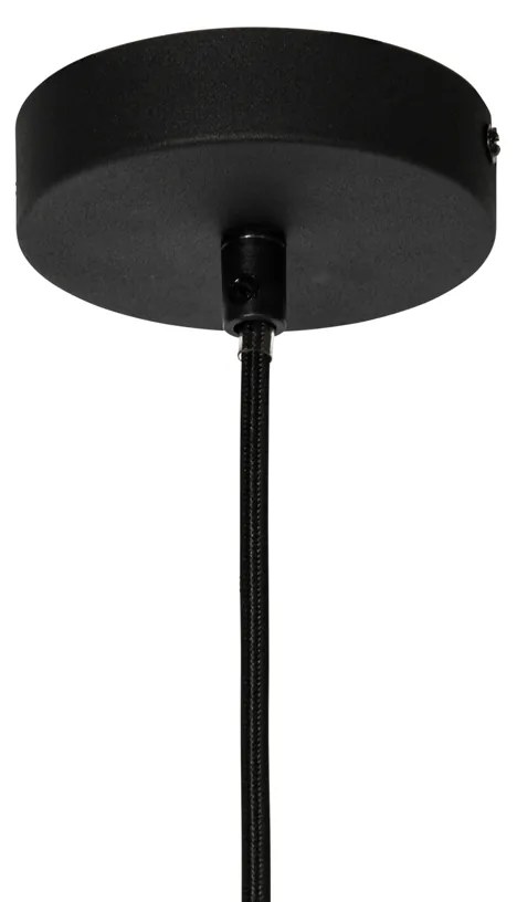 Moderné závesné svietidlo čierne - Cloth