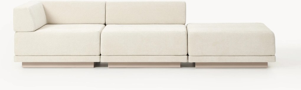 Modulárna pohovka's podnožkou Colin (4-miestna)