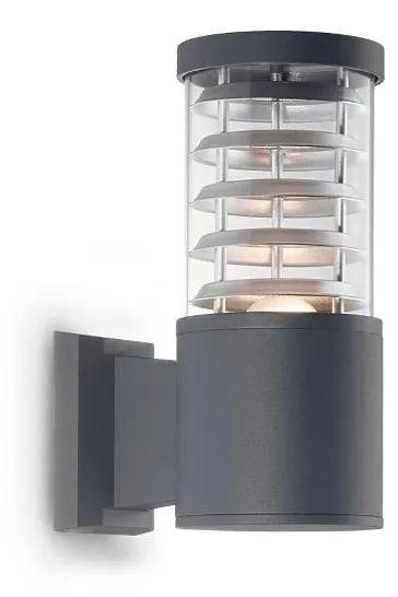 IDEAL LUX Vonkajšie nástenné svietidlo TRONCO, antracitové