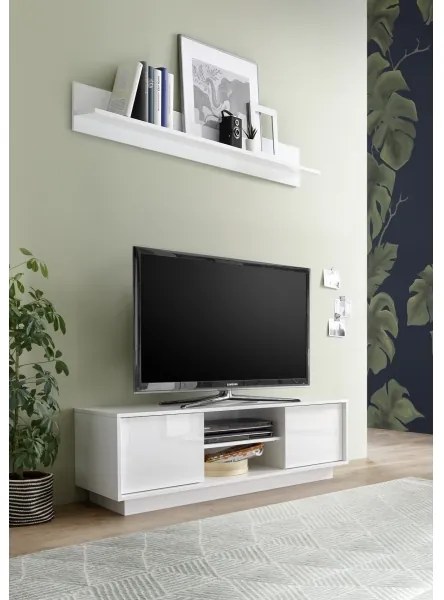 Televízny stolík IDEA biely