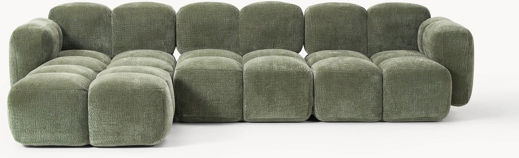 Modulárna pohovka's podnožkou Tayla (4-miestna)