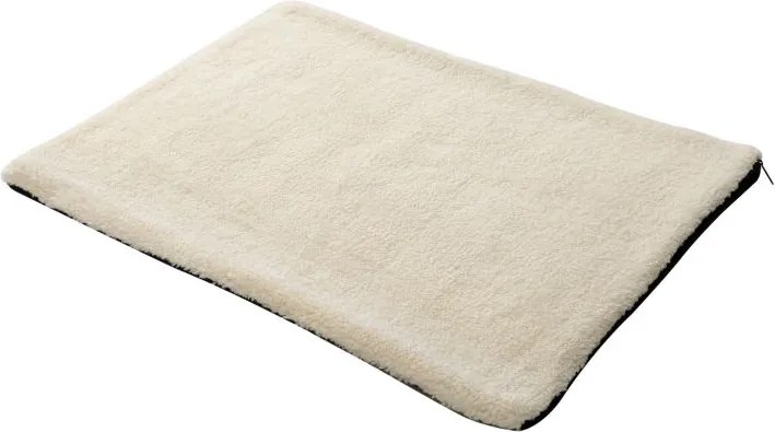 Skladací transportný box pre psov L s miskou a pelíškom, siv