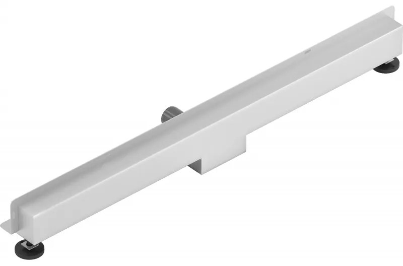 Mexen Flat nerezový sprchový žľab na stenu 100 cm vzor WALL, 1030100
