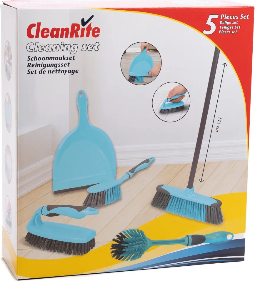 CleanRite Sada na upratovanie, 5 ks