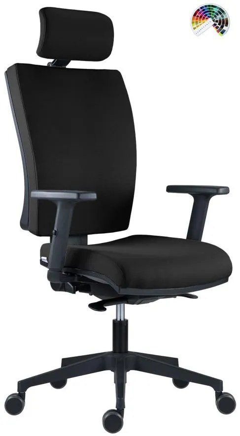 ANTARES Kancelárska stolička 1580 SYN GALA PLUS čalúnenie MEDITAP koženka