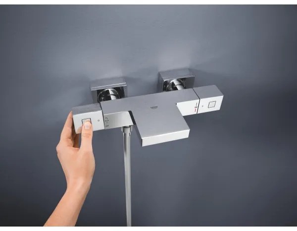 GROHE 34497000 - Termostatická vaňová batéria GROHTHERM CUBE DN 15 lesklý chróm