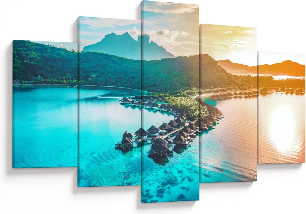 Obraz - Bora Bora (150x105 cm)
