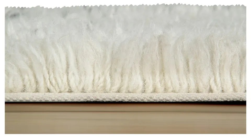 Krémový prateľný ručne tkaný vlnený koberec 200x300 cm Berber Soul – Lorena Canals