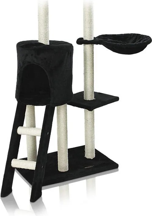 Škrabadlo pro kočky Hawaj 138 cm černá