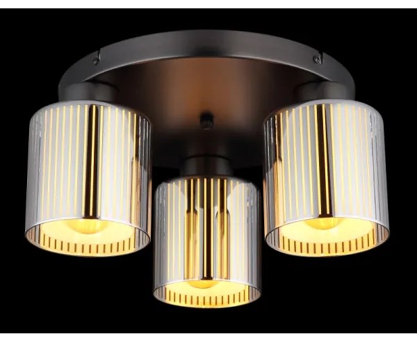 Globo 16056-3D - Stropné svietidlo FELICIA 3xE27/60W/230V pr. 34,5