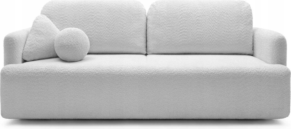 Pohovka trojsedačka Linaki (svetlosivá čierna)