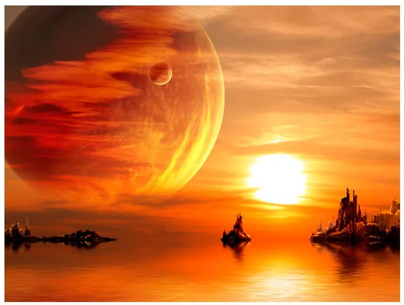 Artgeist Fototapeta - Fantasy sunset Veľkosť: 250x193, Verzia: Standard