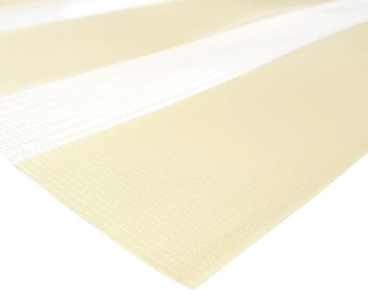 Gario Roleta Deň a noc Mini Standard Krémová Šírka: 128 cm, Výška: 220 cm