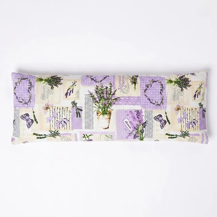 Nahrievací vankúšik do mikrovlnnej rúry LEVANDUĽA 50 × 16 cm