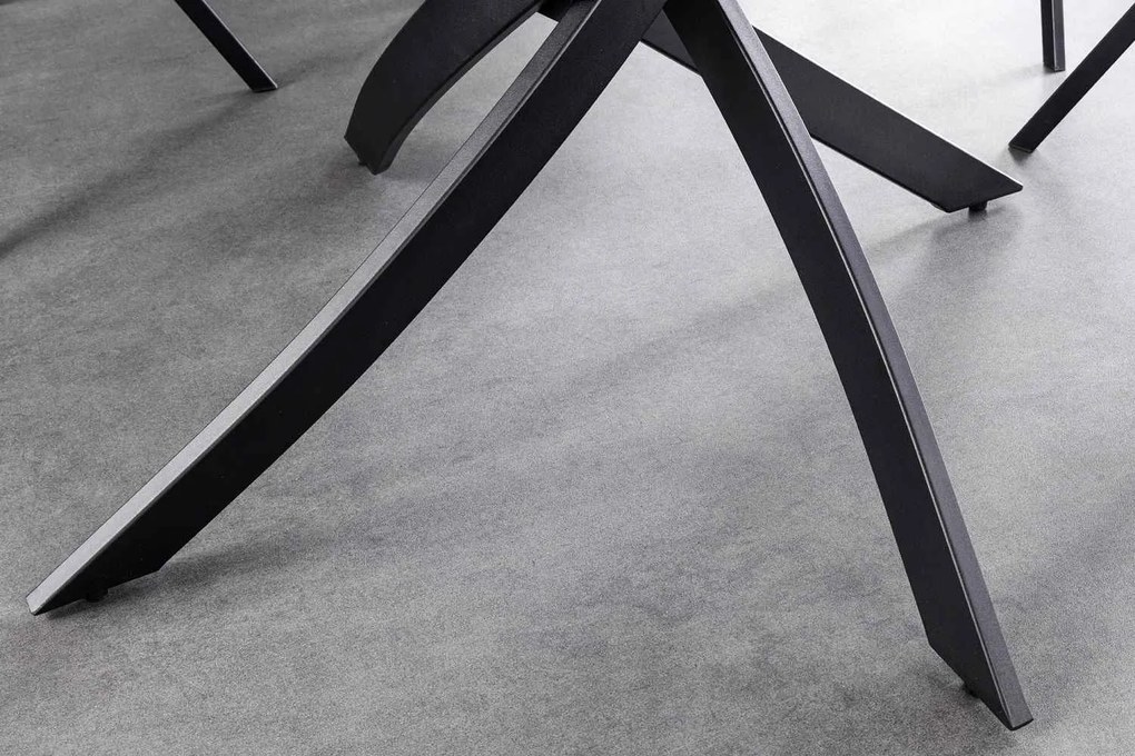 Okrúhly jedálenský keramický stôl Halia 120 cm taupe - Skladom na SK