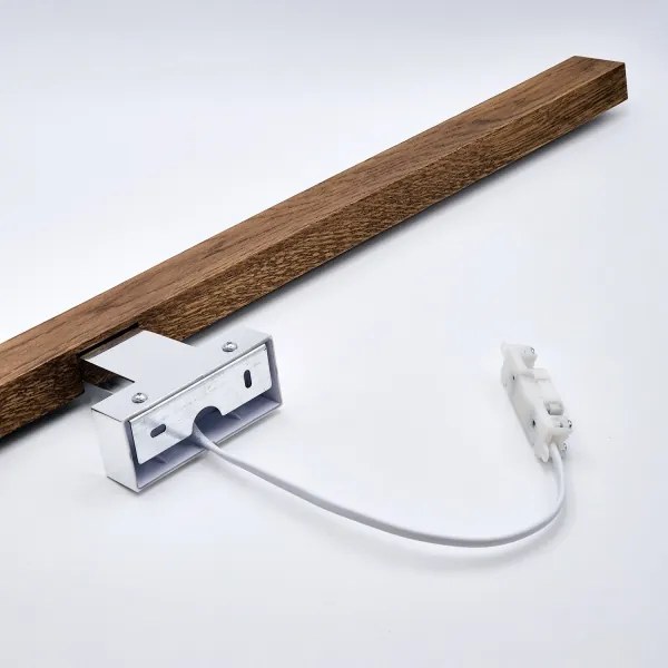 Brilagi-LED Kúpeľňové osvetlenie zrkadla WOODY MIRROR LED/15W/230V IP44 dub/chro