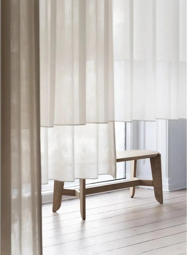 Drevená lavica v prírodnej farbe Eli – Blomus