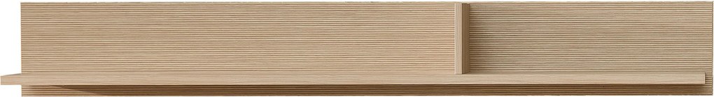 XXXLutz NÁSTENNÁ POLICA, farba duba, 160/22/22 cm Stylife - Regály - 002737047206