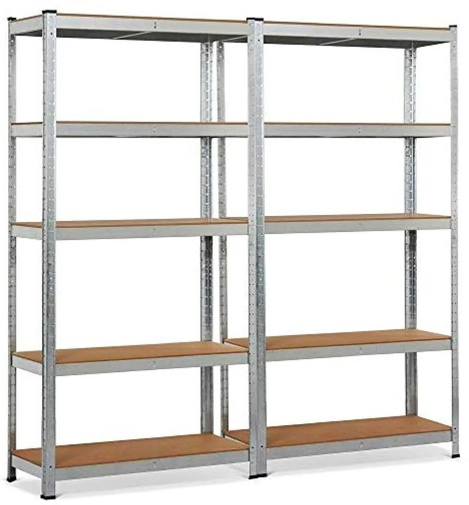 Fistar Regál 1800x900x600 mm zinkovaný 5-policový, nosnosť 875 kg