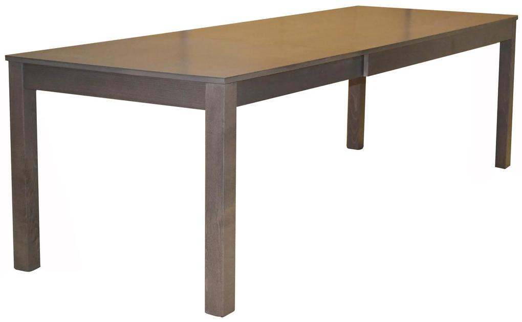 Domov Združenie  KETTY 135R L18 OR - Stôl lamino135x90+50cm plát 18, orech
