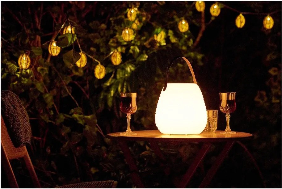 LED prenosné vonkajšie svietidlo na USB ø 20,5 cm Derry – House Nordic