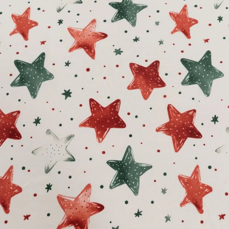 Plachta z mikrovlákna COLORFUL STARS farebné 180x200 cm