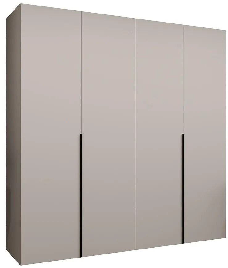 Skriňa Alicante I 200 kašmír/čierna