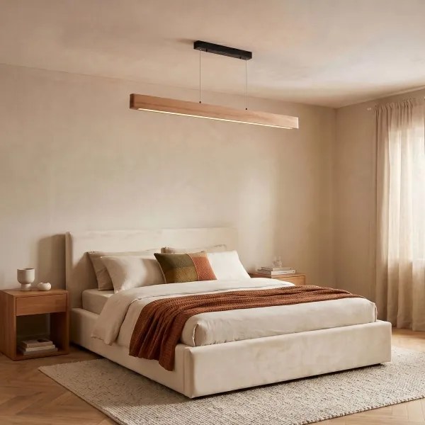 BRILAGI - LED luster na lanku GARDALINE LED/90W/230V 120 cm dub