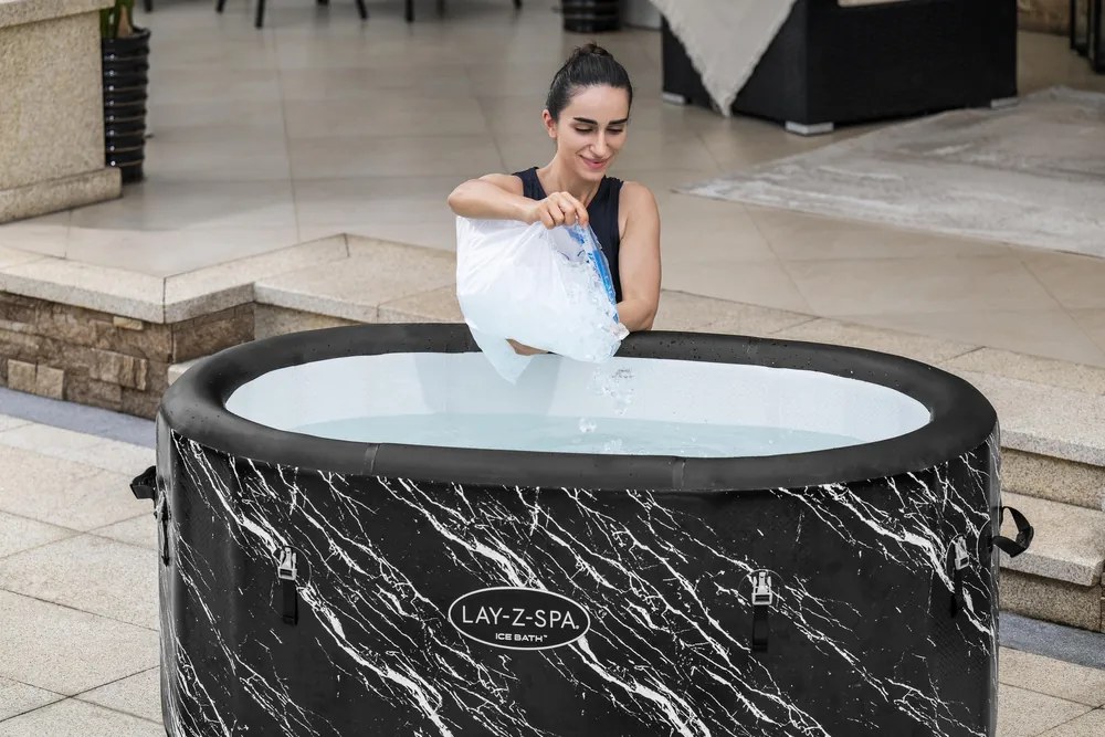 LEAN Nafukovacia vaňa na ľadový kúpeľ 152 x 92 x 71 cm