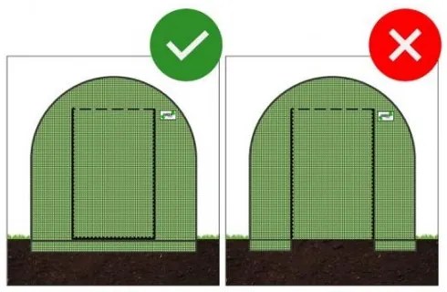 Záhradný fóliovník 4m x 2,5m x 2m GARDEN LINE – TUN3069