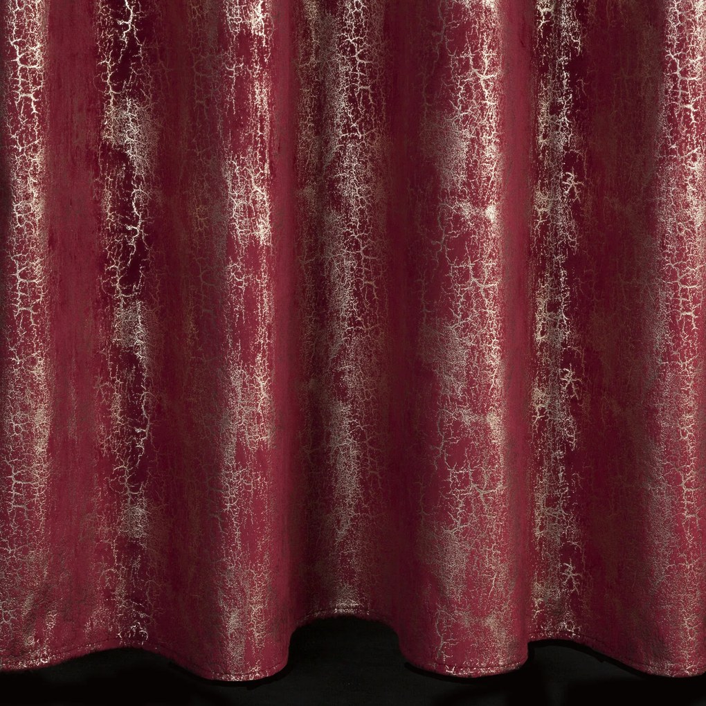 ZATEMŇOVACÍ ZÁVES NA KRÚŽKOCH INGRID 140X250 CM VZOROVANÁ