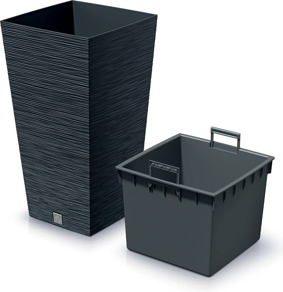 Kvetináč FUSU IV antracit