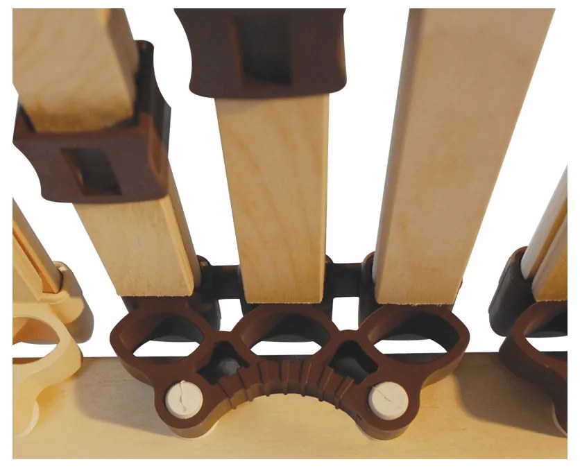 Mrava TRIPLE T12 (lamelový rošt) Rozmer - postelí, roštov, nábytku: 90 x 195 cm
