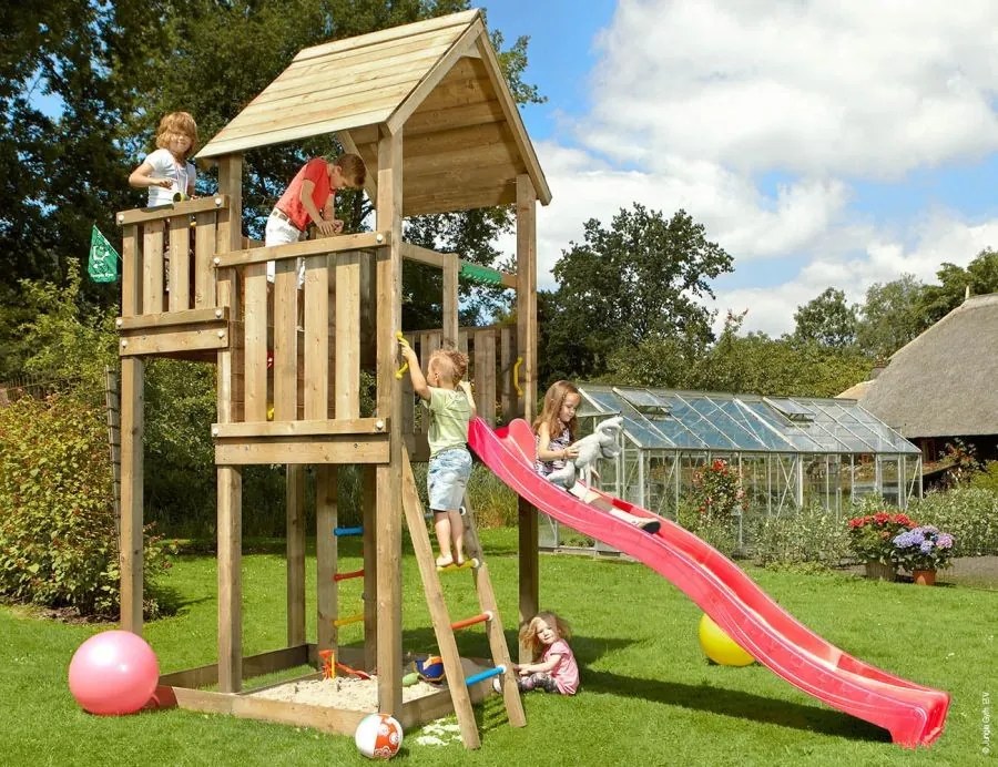Detské ihrisko Jungle Palace so šmýkalkou