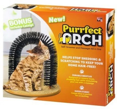 Purrfect arch pre mačky - domácnosť bez chlpov