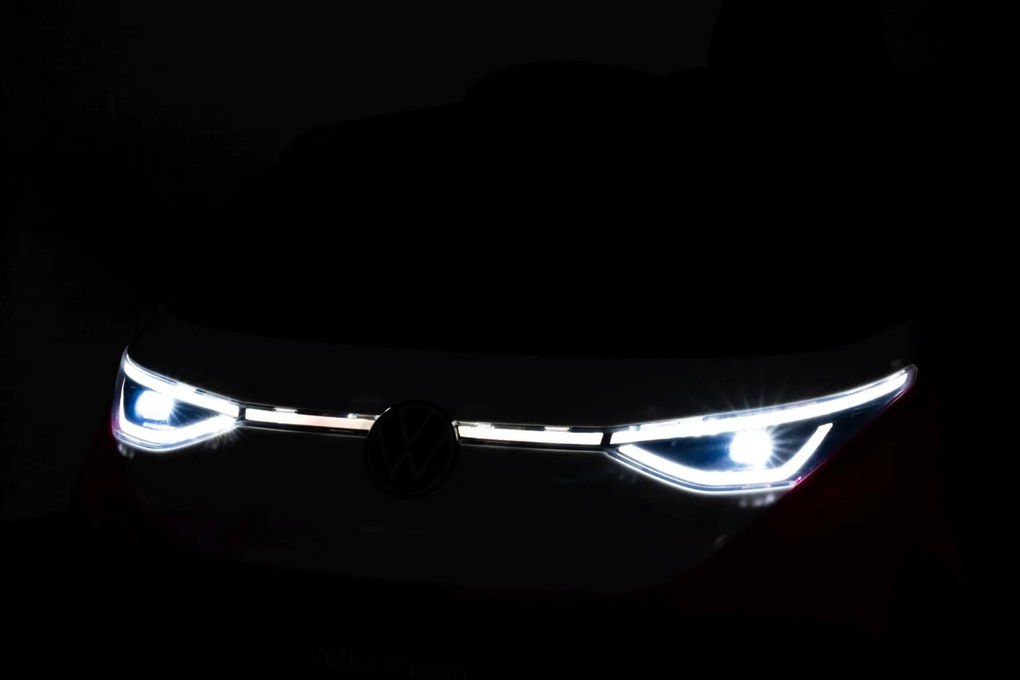 Detské elektrické autíčko Volkswagen ID. Buzz – ružové