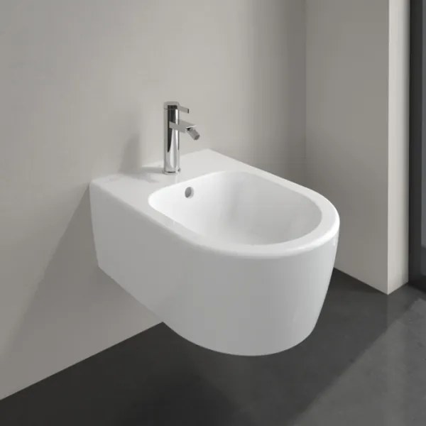 Villeroy & Boch 54050001 - Závesný bidet AVENTO keramika/biela