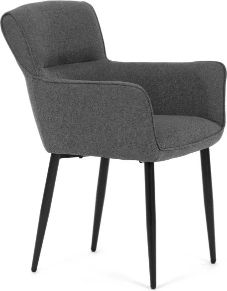 Jedálenská stolička sivá DCH-J2159 GREY2