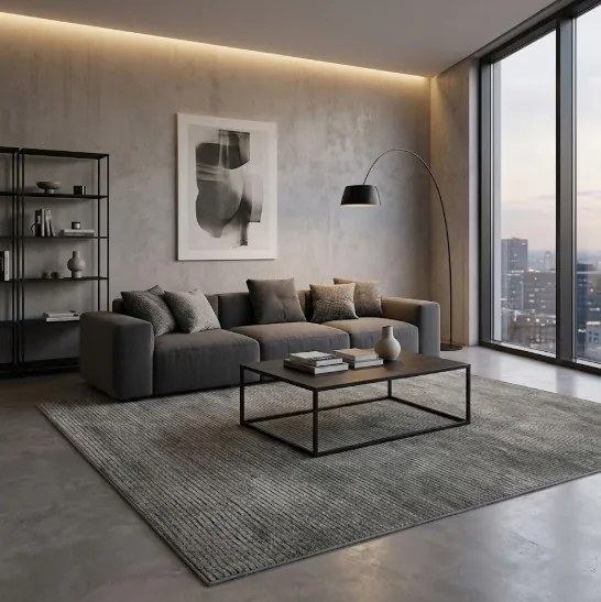 Koberec EFORIA 9551 sivý
